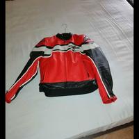 giacca pelle moto donna