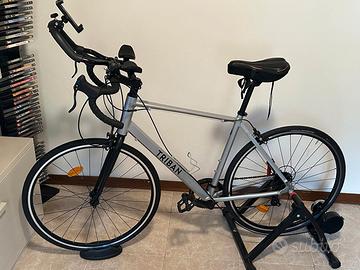 Bici Triban con rullo taglia L