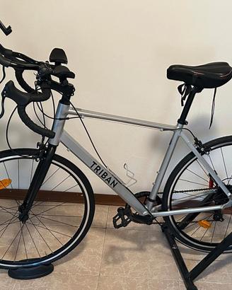 Bici Triban con rullo taglia L