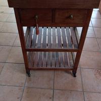 carrello in legno