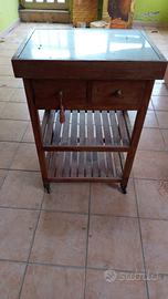 carrello in legno