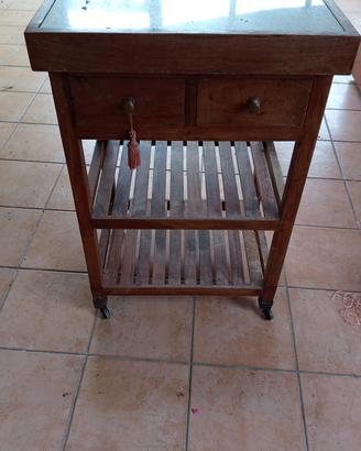 carrello in legno