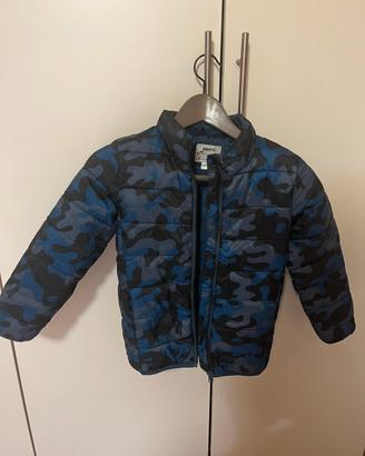 Giubbino blu con cernira 6/7 anni