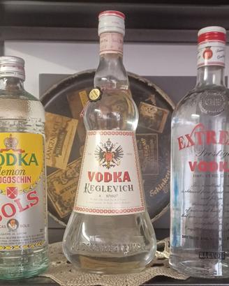 3 BOTTIGLIE VODKA BOLS - KEGLEVICH E BAGNOLI