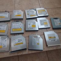lettori CD/DVD interni di varie marche,