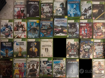 Lotto Giochi Xbox Originale e Xbox 360