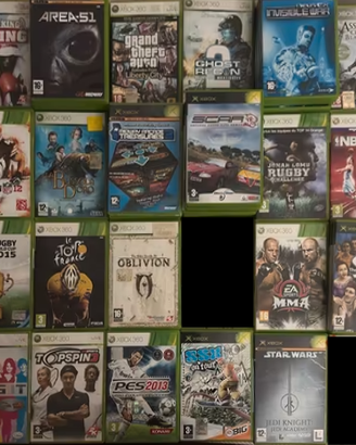 Lotto Giochi Xbox Originale e Xbox 360
