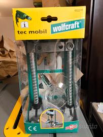 supporto per foratura mobile Wolfcraft tec mobil