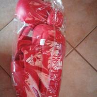 gaunti e protezione per  gambe e piedi  per Karate