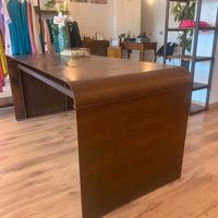 Tavolo  in ferro effetto corten 195x80 x h. 81 cm.