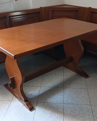 Tavolo e panca legno