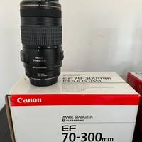 Obiettivo Canon EF 70-300mm f/4-5.6 IS USM