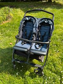 Passeggino gemellare Peg Perego con navicelle