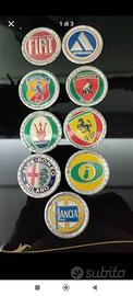 badge loghi, fregi rari d'auto epoca 1970 