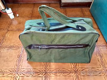 borsa viaggio militare vintage anni '70