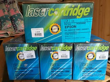 Toner Stampante Epson HP Compatibili Confezione