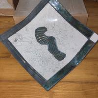 Centrotavola ceramica raku