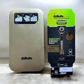 Rasoio Gillette Labs Champion Gold Edition viaggio