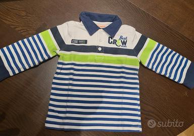 Polo Brums manica lunga 12 mesi, 80 cm
