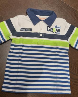 Polo Brums manica lunga 12 mesi, 80 cm