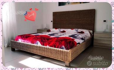 Letto matrimoniale nuovo Maison du Monde