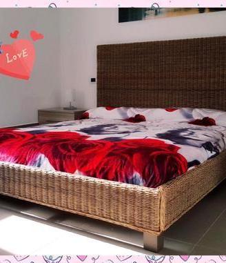 Letto matrimoniale nuovo Maison du Monde