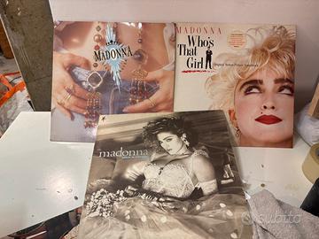 Set dischi vinile 33 giri madonna