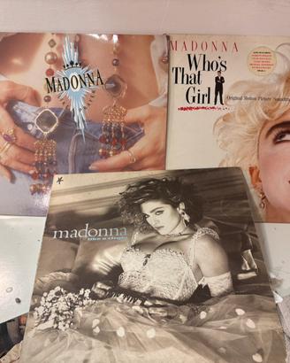 Set dischi vinile 33 giri madonna