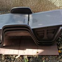 3 lettini come nuovi da terrazza o giardino