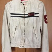 GIUBBINO REPLAY ECOPELLE INVECCHIATO VINTAGE