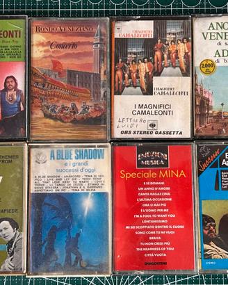 Cassette vintage anni 70 80 90