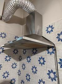 Cappa in acciaio inox