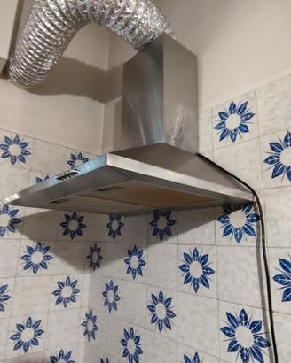 Cappa in acciaio inox