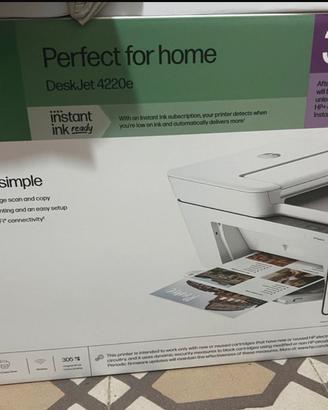 Stampante HP nuova, mai aperta