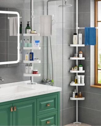 Scaffale Bagno Estendibile 4 Piani