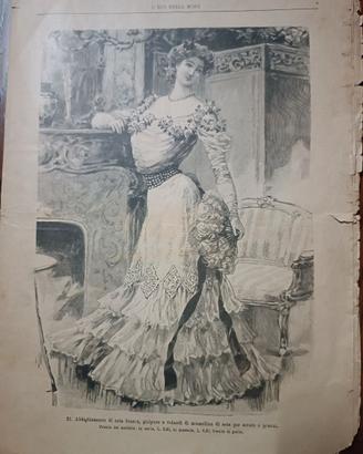Rivista storica del 1903 L'Eco della Moda