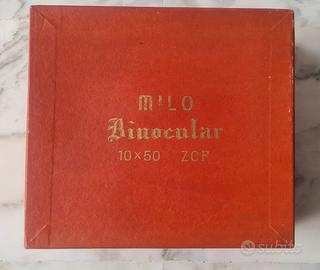 Raro Binocolo Vintage Milo 10x50 ZCF