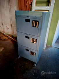 mobile industriale ferro vintage 