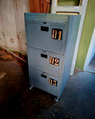mobile industriale ferro vintage 