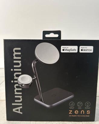 Caricatore Wireless 4 in 1 in alluminio