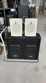 Casse acustiche community + bose +  mackie + proe