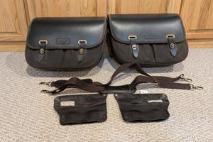 Set di valigie laterali originali per Triumph Bon