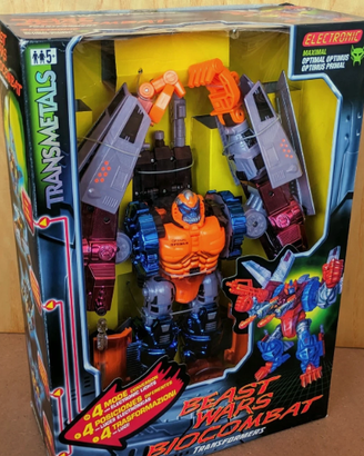 Transformers Hasbro 1998 Beast Wars Bio Combat