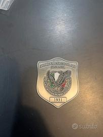 Militare placca guardie giurate aquila