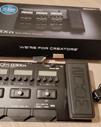 multieffetto per chitarra elettrica zoom gr3 xn