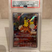 Detective Pikachu promo jap psa10