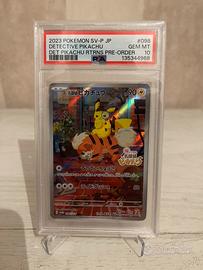 Detective Pikachu promo jap psa10