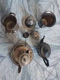 Servizi di Sheffield argento