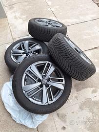 4 cerchi + gomme Peugeot 2025