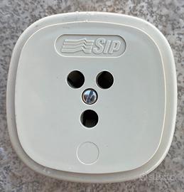 Presa telefonica tripolare parete e da incasso